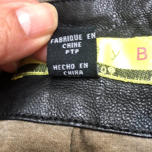 Ashley B - Bernardo leather jacket. - Picture 6 of 11